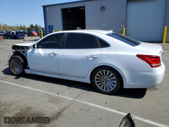 2016 Hyundai Equus Signature z VIN KMHGH4JH7GU102039, wystawiony jako Copart lot #52618085 z przebiegiem 138 794 mil mil oraz Szkoda całkowita • Salvage title. Historia ofert i sprzedaży dostępna na DreamBid. Obrazek 2.