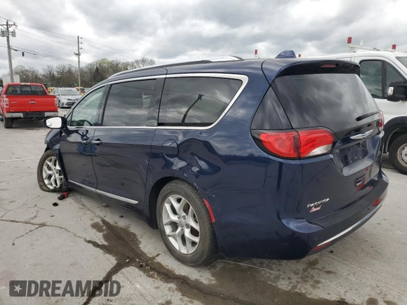 2018 Chrysler Pacifica Touring L with VIN 2C4RC1BG4JR204001, listed as a Copart auction lot 51656875 with 166,354 mi miles and Salvage Title. Bid and sale history available at DreamBid. Image 2.