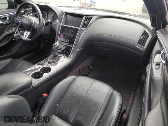 2018 Infiniti Q60 RED SPORT 400 with VIN JN1FV7EL9JM630331, listed as a Copart auction lot 50754875 with 127,387 mi miles and Salvage Title. Bid and sale history available at carsss.com. Image 8.