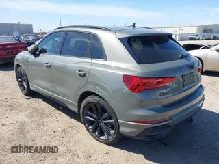 2020 Audi Q3 S line Premium Plus with VIN WA1EECF38L1089559, listed as a IAAI auction lot 41715264 with 74,192 mi miles and . Bid and sale history available at DreamBid. Image 3.