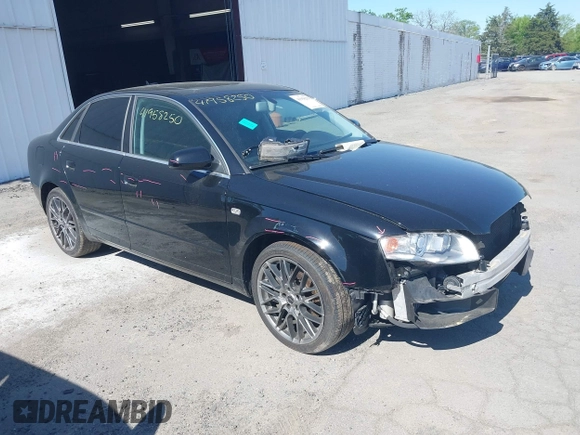 2006 Audi A4 2.0T z VIN WAUDF78E86A256024, wystawiony jako IAAI lot #41958250 z przebiegiem 118 448 mil mil oraz . Historia ofert i sprzedaży dostępna na DreamBid. Obrazek 1.