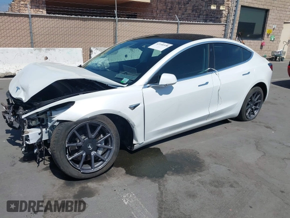 2020 Tesla Model 3 Standard Range Plus with VIN 5YJ3E1EAXLF590591, listed as a IAAI auction lot 42140338 with 79,342 mi miles and . Bid and sale history available at DreamBid. Image 20.