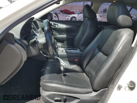 2021 Infiniti Q50 Luxe z VIN JN1EV7BPXMM702581, wystawiony jako Copart lot #55493965 z przebiegiem 109 444 mil mil oraz Szkoda całkowita • Salvage title. Historia ofert i sprzedaży dostępna na DreamBid. Obrazek 7.