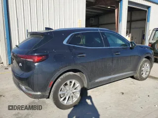 2021 Buick Envision Preferred with VIN LRBFZMR46MD163553, listed as a Copart auction lot 47015195 with 100,035 mi miles and Salvage Title. Bid and sale history available at carsss.com. Image 3.
