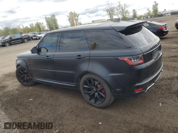 2020 Land Rover Range Rover Sport SVR with VIN SALWZ2RE2LA718179, listed as a Copart auction lot 73362244 with 78,055 mi miles and Salvage Title. Bid and sale history available at carsss.com. Image 2.