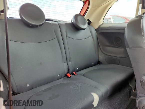2015 FIAT 500 Pop with VIN 3C3CFFAR8FT581839, listed as a Copart auction lot 59895855 with 63,424 mi miles and Clean title. Bid and sale history available at DreamBid. Image 10.