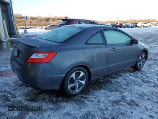 2011 Honda Civic Cpe LX with VIN 2HGFG1B69BH503202, listed as a Copart auction lot 45139915 with 124,951 mi miles and Salvage Title. Bid and sale history available at carsss.com. Image 3.