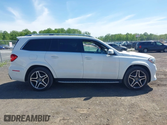 2019 Mercedes-Benz GLS 550 with VIN 4JGDF7DE8KB196691, listed as a IAAI auction lot 42301592 with 57,466 mi miles and . Bid and sale history available at DreamBid. Image 13.