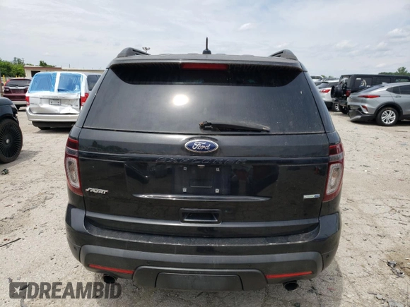 2013 Ford Explorer Sport with VIN 1FM5K8GT9DGB98049, listed as a Copart auction lot 60822875 with Not provided miles and Clean title. Bid and sale history available at DreamBid. Image 6.