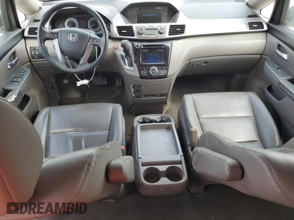2015 Honda Odyssey EX-L with VIN 5FNRL5H64FB002316, listed as a Copart auction lot 54916735 with 133,170 mi miles and Clean Title. Bid and sale history available at DreamBid. Image 8.