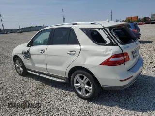 2013 Mercedes-Benz M 350 with VIN 4JGDA5HB8DA215865, listed as a Copart auction lot 58357115 with 168,730 mi miles and Salvage title. Bid and sale history available at DreamBid. Image 2.