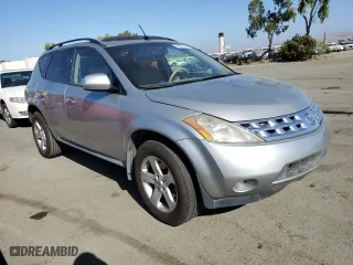 2005 Nissan Murano SL with VIN JN8AZ08T35W325047, listed as a Copart auction lot 69662484 with 132,492 mi miles and Salvage Title. Bid and sale history available at carsss.com. Image 4.