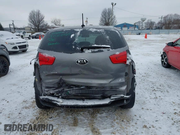 2016 Kia Sportage LX with VIN KNDPB3AC2G7847526, listed as a IAAI auction lot 41326209 with 202,657 mi miles. Bid and sale history available at carsss.com. Image 17.