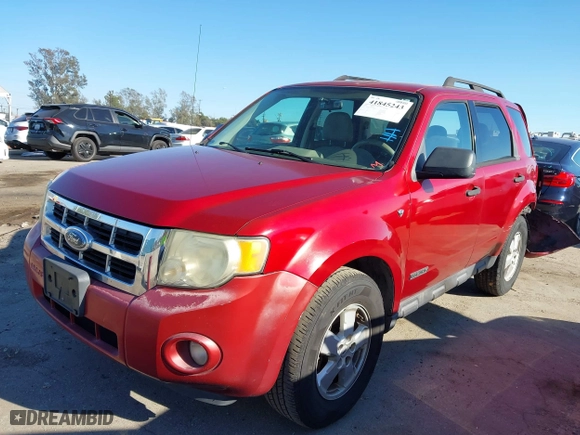 2008 Ford Escape XLT with VIN 1FMCU03138KB98896, listed as a IAAI auction lot 41845243 with 217,738 mi miles. Bid and sale history available at carsss.com. Image 19.