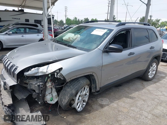2016 Jeep Cherokee Sport with VIN 1C4PJLAB2GW324331, listed as a IAAI auction lot 42432937 with 50,270 mi miles and . Bid and sale history available at DreamBid. Image 17.
