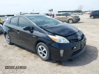 2013 Toyota Prius One with VIN JTDKN3DU6D1729564, listed as a IAAI auction lot 41787817 with 130,153 mi miles. Bid and sale history available at carsss.com. Image 1.