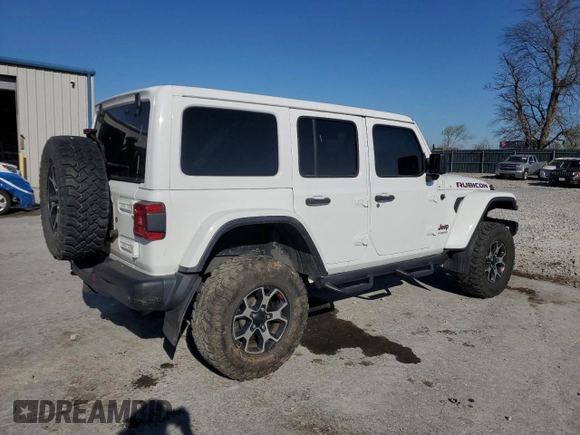 2018 Jeep Wrangler Unlimited Rubicon с VIN 1C4HJXFGXJW210780, выставлен на аукционе Copart как лот 50590655 с пробегом 98 416 миль миль и Списание • Salvage title. История ставок и продаж доступна на DreamBid. Изображение 3.