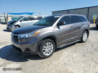 2016 Toyota Highlander LE with VIN 5TDZARFH5GS017910, listed as a Copart auction lot 47396115 with 145,625 mi miles and Salvage Title. Bid and sale history available at carsss.com. Image 1.