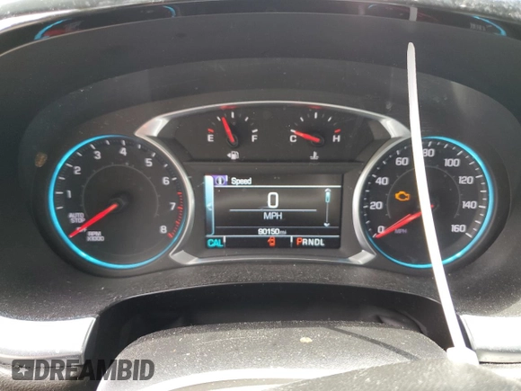 2018 Chevrolet Traverse LT Cloth with VIN 1GNEVGKW4JJ211075, listed as a Copart auction lot 62318324 with 90,150 mi miles and Salvage Title. Bid and sale history available at carsss.com. Image 9.