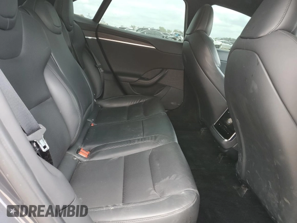 2021 Tesla Model S Long Range with VIN 5YJSA1E51MF453924, listed as a Copart auction lot 53486495 with 48,599 mi miles and Salvage title. Bid and sale history available at DreamBid. Image 11.