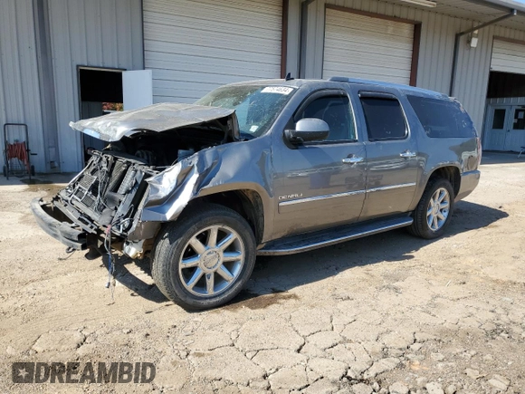 2012 GMC Yukon XL Denali with VIN 1GKS1MEF2CR223865, listed as a Copart auction lot 77574634 with 139,217 mi miles and Salvage Title. Bid and sale history available at carsss.com. Image 1.