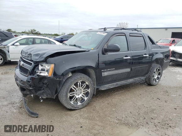 2011 Chevrolet Avalanche LS with VIN 3GNMCEE01BG269905, listed as a Copart auction lot 72183764 with 102,632 mi miles and Salvage Title. Bid and sale history available at carsss.com. Image 1.