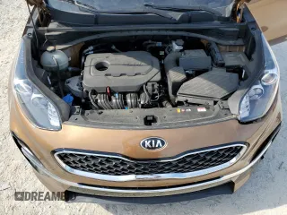 2021 Kia Sportage EX with VIN KNDPN3AC0M7854669, listed as a Copart auction lot 57829275 with 48,520 mi miles and Salvage title. Bid and sale history available at DreamBid. Image 12.