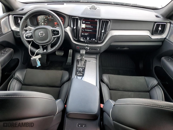 2019 Volvo XC60 R-Design with VIN LYVA22RM7KB247120, listed as a Copart auction lot 62085664 with 20,323 mi miles and Salvage Title. Bid and sale history available at carsss.com. Image 8.