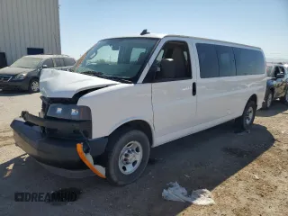 2020 Chevrolet Express Passenger LS with VIN 1GAZGNFG5L1272944, listed as a Copart auction lot 75927124 with 139,915 mi miles and Salvage title. Bid and sale history available at DreamBid. Image 1.