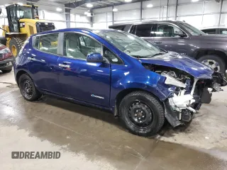 2016 Nissan LEAF S with VIN 1N4BZ0CP5GC308626, listed as a Copart auction lot 42102433 with 65,657 mi miles. Bid and sale history available at carsss.com. Image 4.