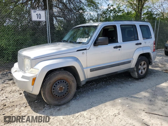 2011 Jeep Liberty Sport with VIN 1J4PN2GK8BW502140, listed as a Copart auction lot 55482315 with 187,002 mi miles and Clean Title. Bid and sale history available at DreamBid. Image 1.