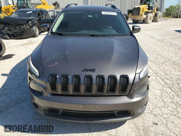 2018 Jeep Cherokee Latitude with VIN 1C4PJLCX1JD552607, listed as a Copart auction lot 55500015 with 113,995 mi miles and Salvage title. Bid and sale history available at DreamBid. Image 5.