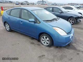 2005 Toyota Prius with VIN JTDKB20U553005556, listed as a IAAI auction lot 41941692 with 252,248 mi miles. Bid and sale history available at carsss.com. Image 1.