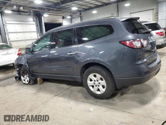 2013 Chevrolet Traverse LS with VIN 1GNKVFKD4DJ264455, listed as a Copart auction lot 89348575 with 178,947 mi miles and Salvage Title. Bid and sale history available at DreamBid. Image 2.