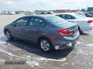 2015 Honda Civic LX with VIN 2HGFB2F59FH561578, listed as a IAAI auction lot 42622451 with 115,387 mi miles and . Bid and sale history available at DreamBid. Image 3.