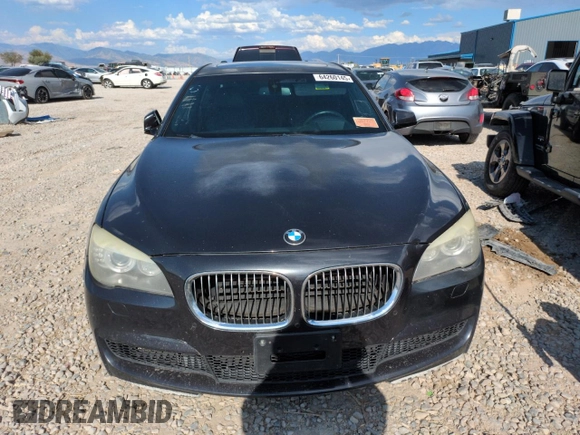 2011 BMW 7 Series 750i with VIN WBAKA8C59BCY36660, listed as a Copart auction lot 64260145 with 121,047 mi miles and Clean title. Bid and sale history available at DreamBid. Image 5.