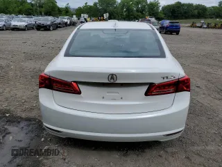 2020 Acura TLX with VIN 19UUB1F39LA016765, listed as a Copart auction lot 57429924 with 25,881 mi miles and Salvage Title. Bid and sale history available at carsss.com. Image 6.