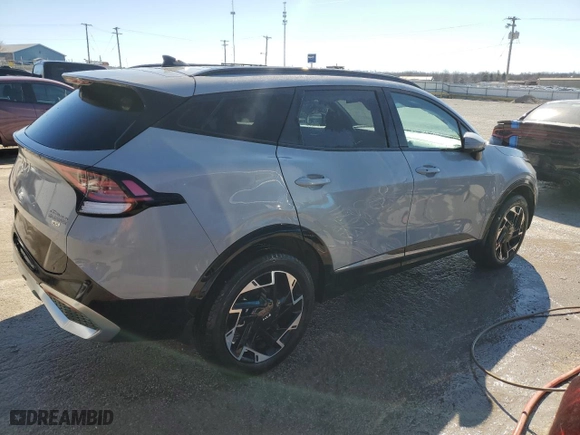2024 Kia Sportage SX-Prestige with VIN 5XYK5CDF4RG139811, listed as a Copart auction lot 46883445 with 12,020 mi miles and Salvage Title. Bid and sale history available at carsss.com. Image 3.