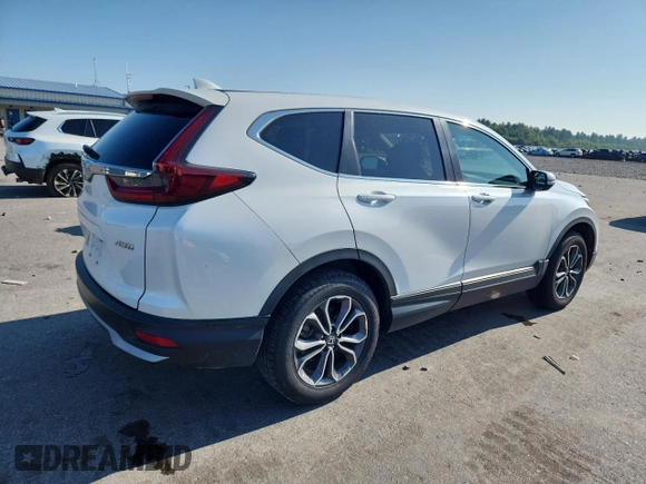 2020 Honda CR-V with VIN ME7813, listed as a Copart auction lot 65415165 with 30,724 mi miles and Salvage title. Bid and sale history available at DreamBid. Image 3.