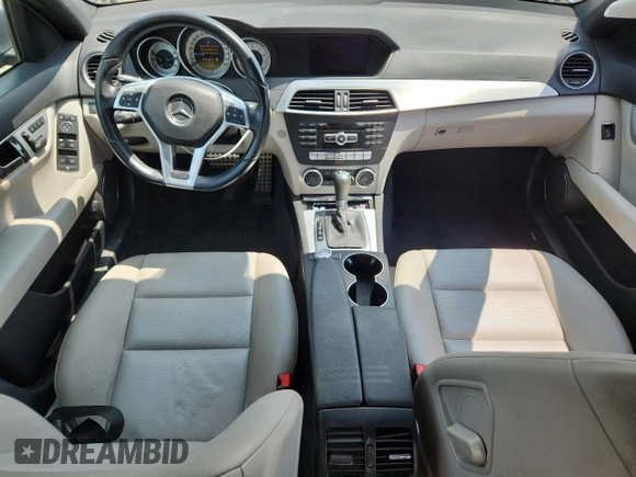 2012 Mercedes-Benz C 250 Sport with VIN WDDGF4HB4CA725244, listed as a Copart auction lot 65667205 with 96,335 mi miles and Salvage title. Bid and sale history available at DreamBid. Image 8.