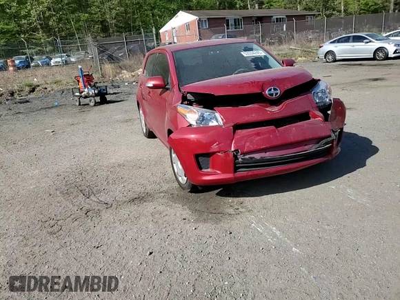 2012 Scion xD with VIN JTKKU4B41C1023489, listed as a Copart auction lot 53554245 with 155,607 mi miles and Salvage title. Bid and sale history available at DreamBid. Image 14.