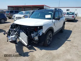 2025 Ford Bronco Sport Outer Banks with VIN 3FMCR9CN3SRE34345, listed as a IAAI auction lot 42081216 with 1,420 mi miles and . Bid and sale history available at DreamBid. Image 20.