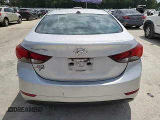 2015 Hyundai Elantra SE with VIN 5NPDH4AE6FH651267, listed as a Copart auction lot 54193205 with 111,874 mi miles and Salvage Title. Bid and sale history available at DreamBid. Image 6.