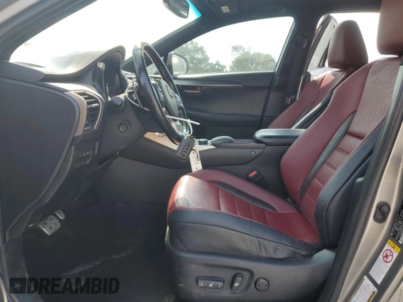 2017 Lexus NX 200t with VIN JTJYARBZ4H2067858, listed as a Copart auction lot 59780415 with 119,277 mi miles and Salvage title. Bid and sale history available at DreamBid. Image 7.