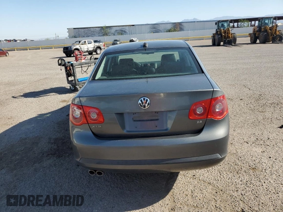 2005 Volkswagen Jetta 2.5L with VIN 3VWDG71KX5M604291, listed as a Copart auction lot 63622715 with Not provided miles and Salvage title. Bid and sale history available at DreamBid. Image 6.