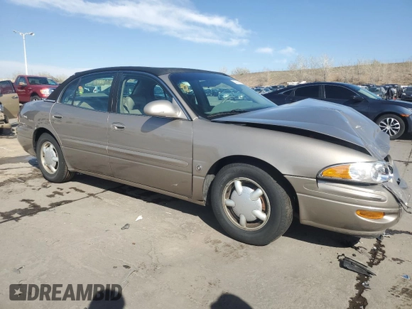 2000 Buick LeSabre Custom with VIN 1G4HP54K7YU128727, listed as a Copart auction lot 53392895 with 106,322 mi miles and Salvage Title. Bid and sale history available at carsss.com. Image 4.