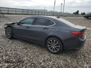 2015 Acura TLX Technology with VIN 19UUB2F50FA022336, listed as a Copart auction lot 63261685 with 86,465 mi miles and Salvage title. Bid and sale history available at DreamBid. Image 2.
