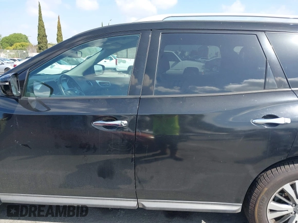 2017 Nissan Pathfinder SL with VIN 5N1DR2MN2HC635509, listed as a IAAI auction lot 41910907 with 83,459 mi miles and . Bid and sale history available at DreamBid. Image 15.