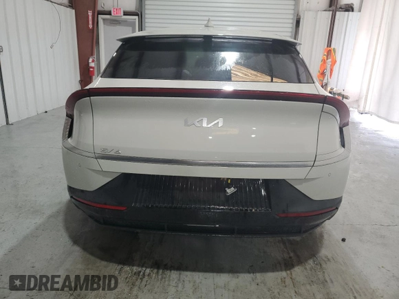 2024 Kia EV6 Wind with VIN KNDC34LA2R5192134, listed as a Copart auction lot 54619775 with 28,630 mi miles and Clean Title. Bid and sale history available at DreamBid. Image 6.