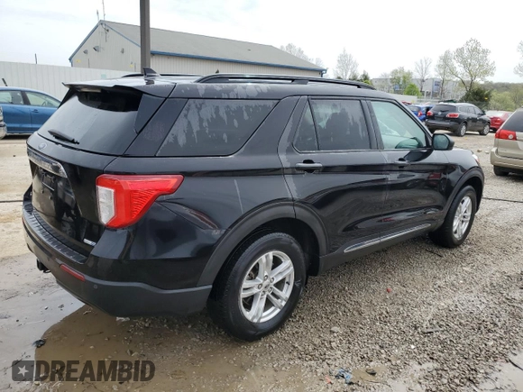 2020 Ford Explorer XLT z VIN 1FMSK8DH2LGB68702, wystawiony jako Copart lot #52386325 z przebiegiem 28 562 mil mil oraz Szkoda całkowita • Salvage title. Historia ofert i sprzedaży dostępna na DreamBid. Obrazek 3.